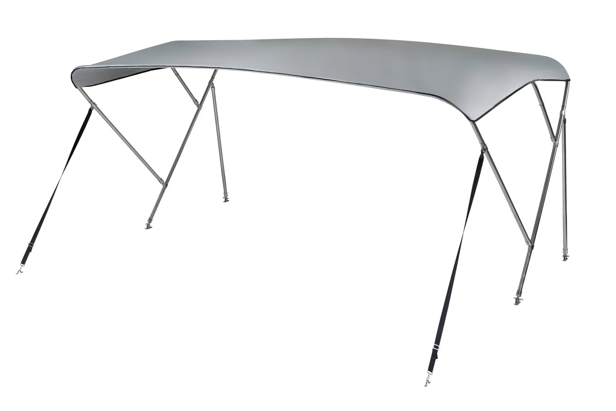 NALUX  RVS Biminitop 3 bogen - Hoogte 117 cm -Breedte 264-283 cm