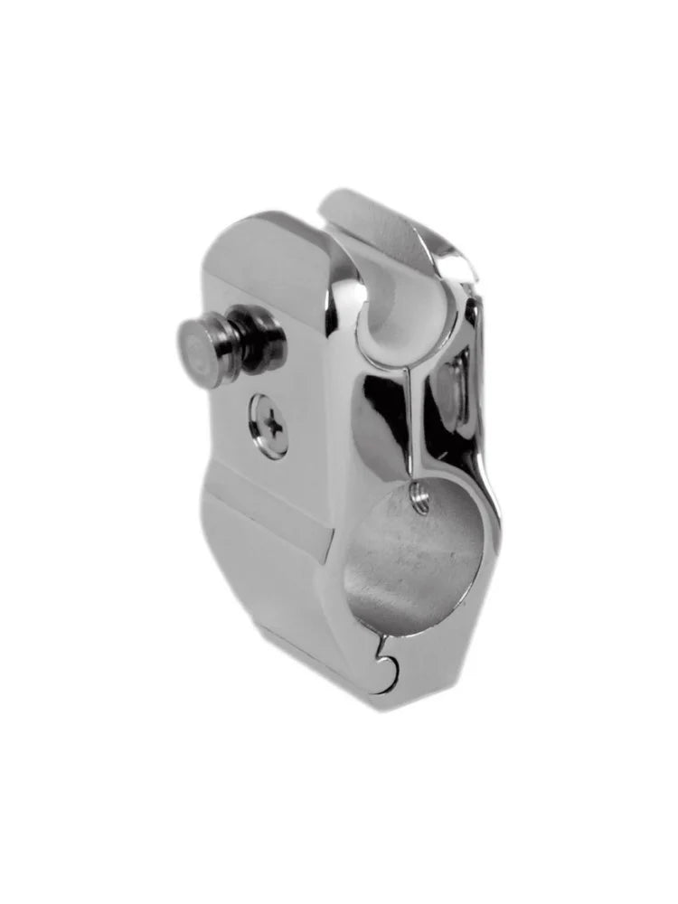 Openable base AISI316 for 25-mm pipe mounting