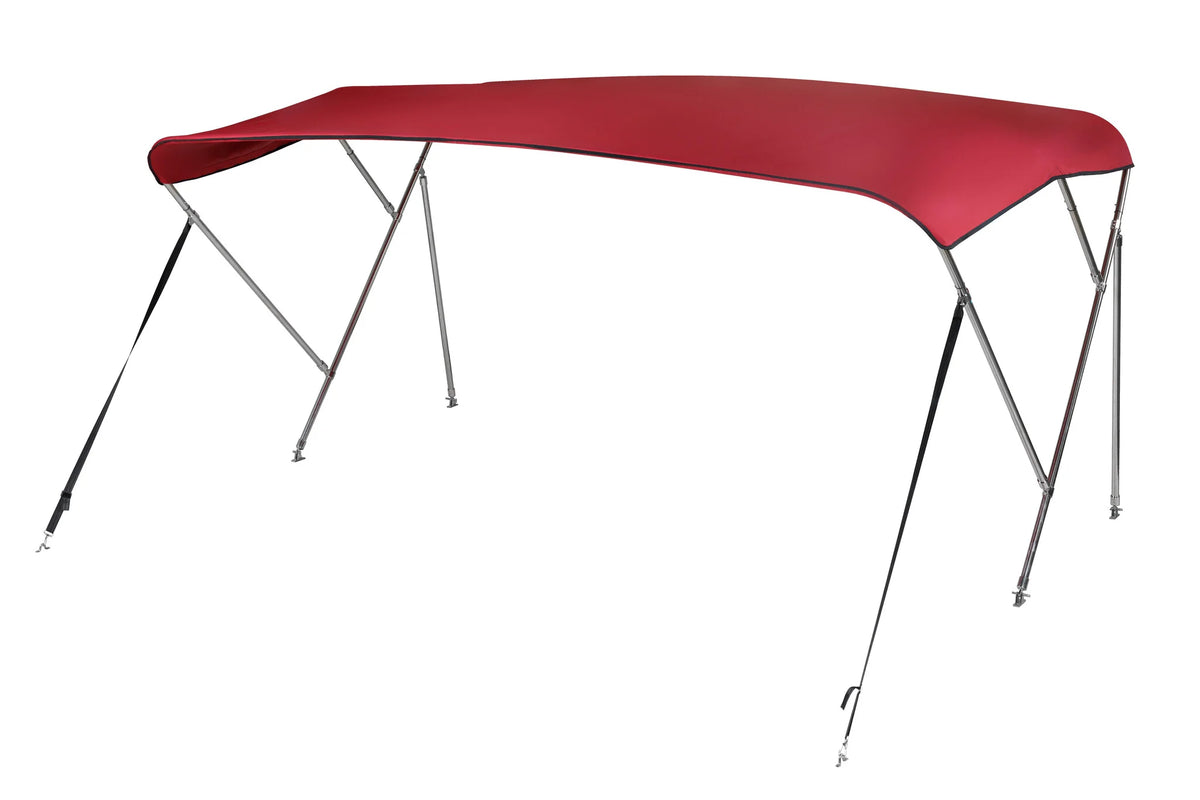 NALUX  RVS Biminitop 3 bogen - Hoogte 137 cm -Breedte 231-243 cm