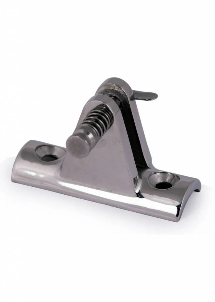 RVS Railingbeugel met gaffelpen voor buisdiameter 20/22/25 mm
