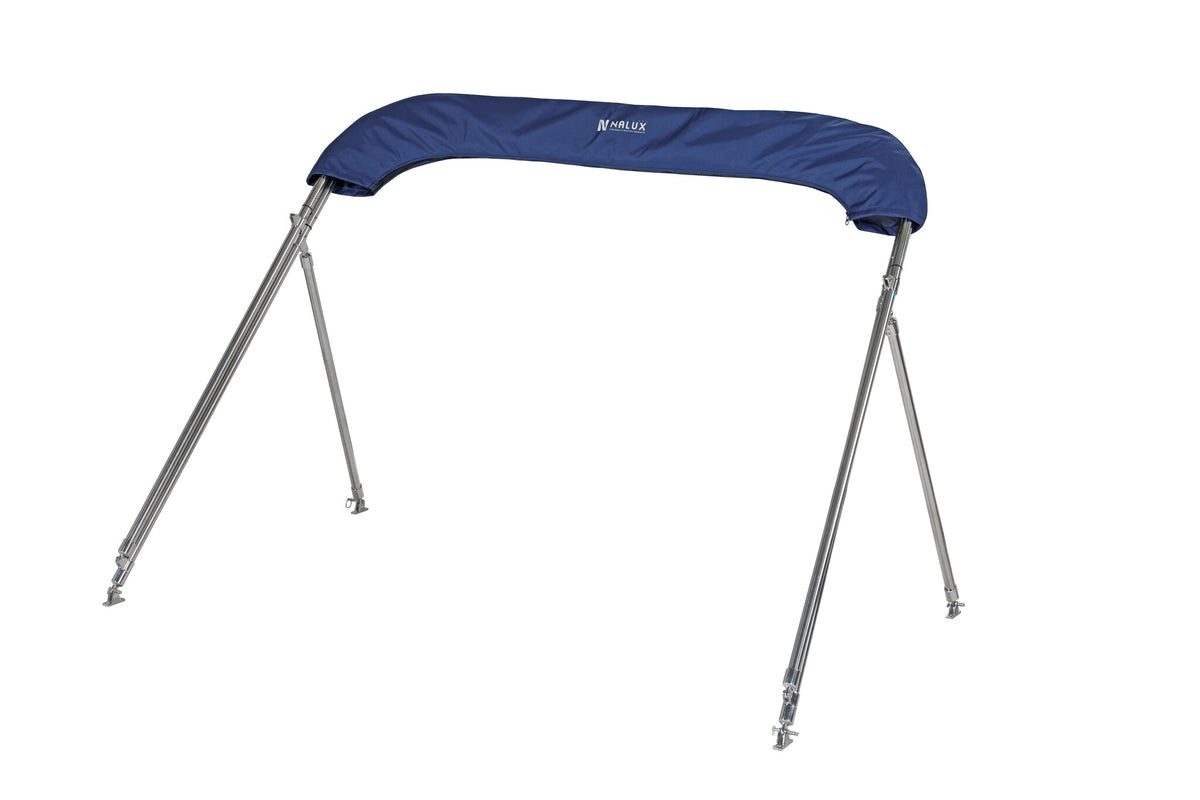 NALUX RVS Biminitop 2 bogen - Hoogte 110 cm -Breedte 150-170 cm