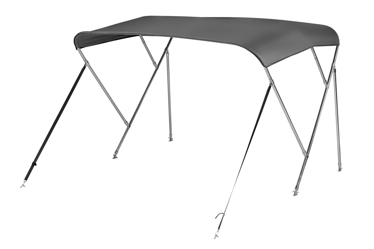 NALUX  RVS Biminitop 3 bogen - Hoogte 137 cm -Breedte 231-243 cm