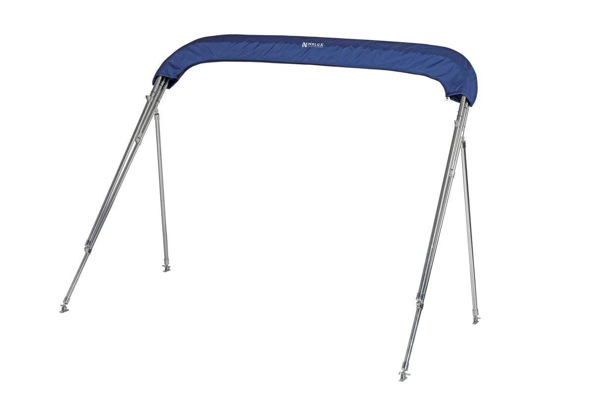 NALUX RVS Biminitop 2 bogen - Hoogte 110 cm -Breedte 110-130 cm