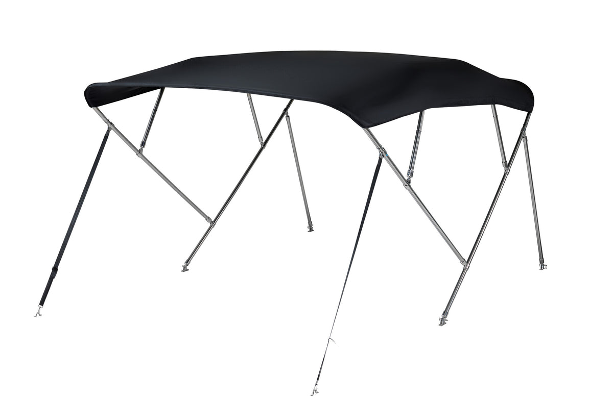 NALUX  RVS Biminitop 4 bogen - Hoogte 117 cm -Breedte 284-300 cm