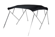 NALUX  RVS Biminitop 4 bogen - Hoogte 117 cm -Breedte 170-182 cm